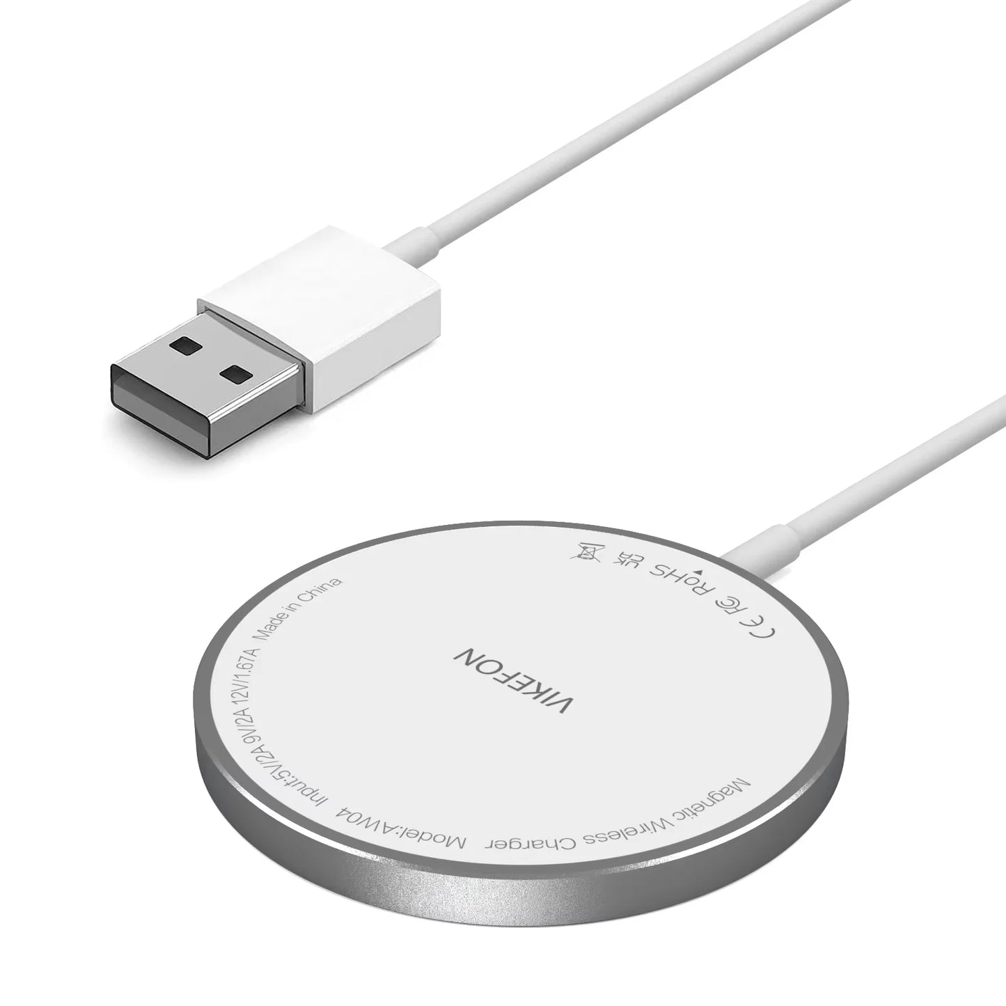 100W Magnetic Wireless Charger Pad USB