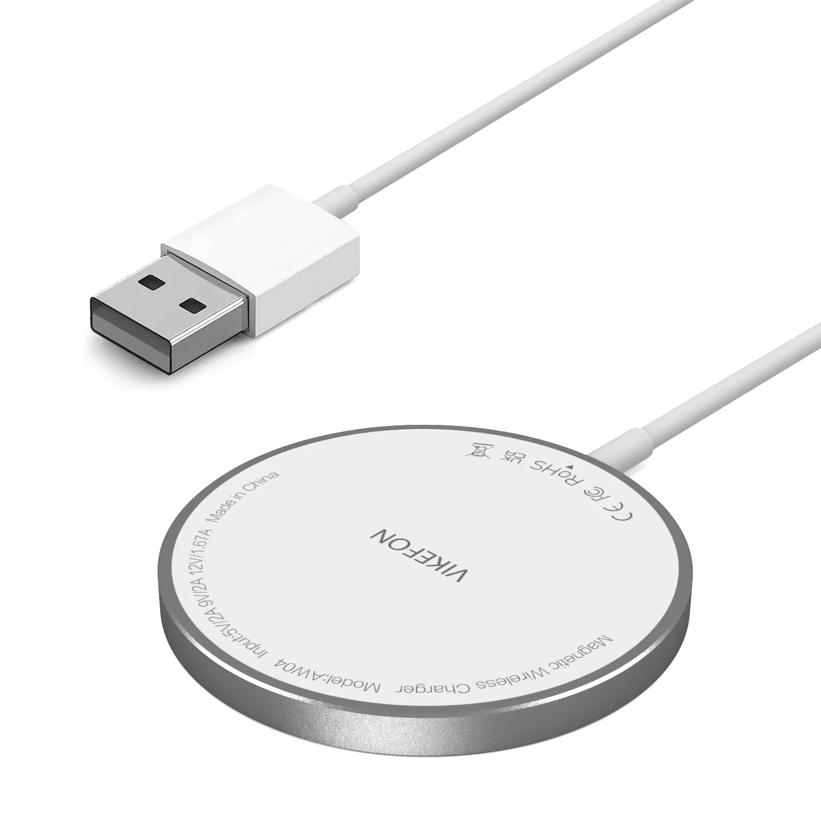 100W Magnetic Wireless Charger Pad USB