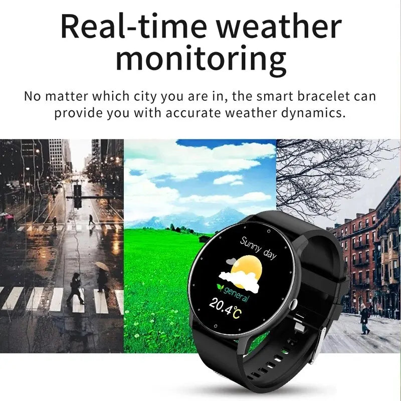 IP68 Waterproof Bluetooth Smartwatch for Men Women