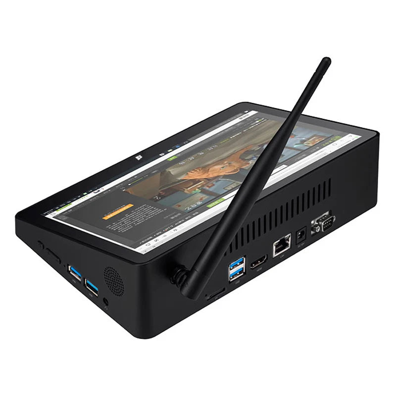10.1 Inch PiPo Mini PC H10Pro 8G RAM 128G ROM CPU J4125 2.7GHz Quad Core Mini Computer Windows 10 10000mAh RJ45 HDMI desktop PC