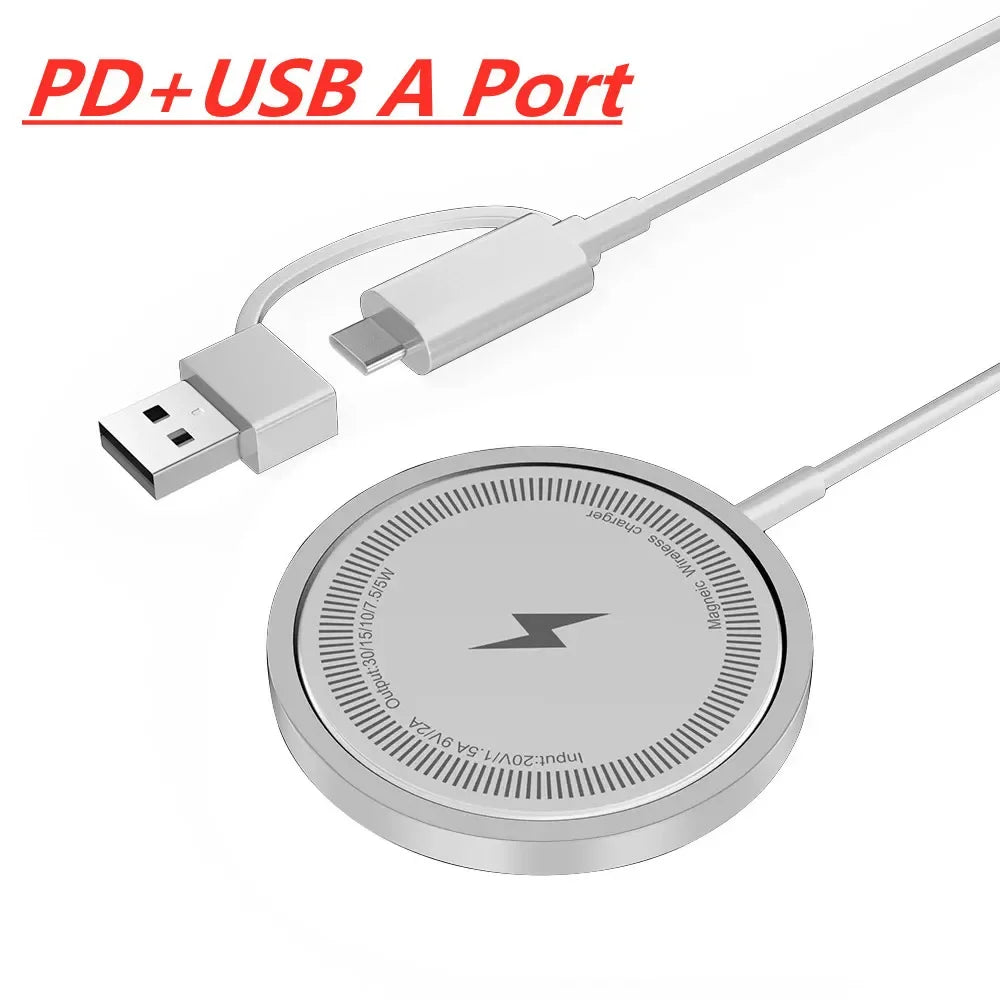 30w Magnetic Wireless Charger Pad for Macsafe
