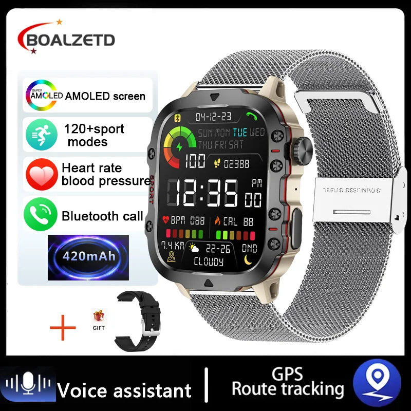 2025 New For Men Military Smart Watch