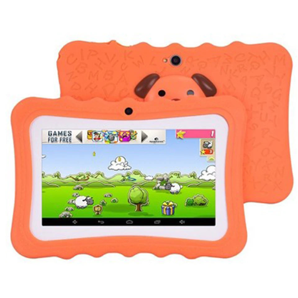 Kids Tablet Android 10 Learning Tablet for Kids Toddler Educational Toy Gift for Children 7 Inch 2GB 16GB HD Dual Cameras