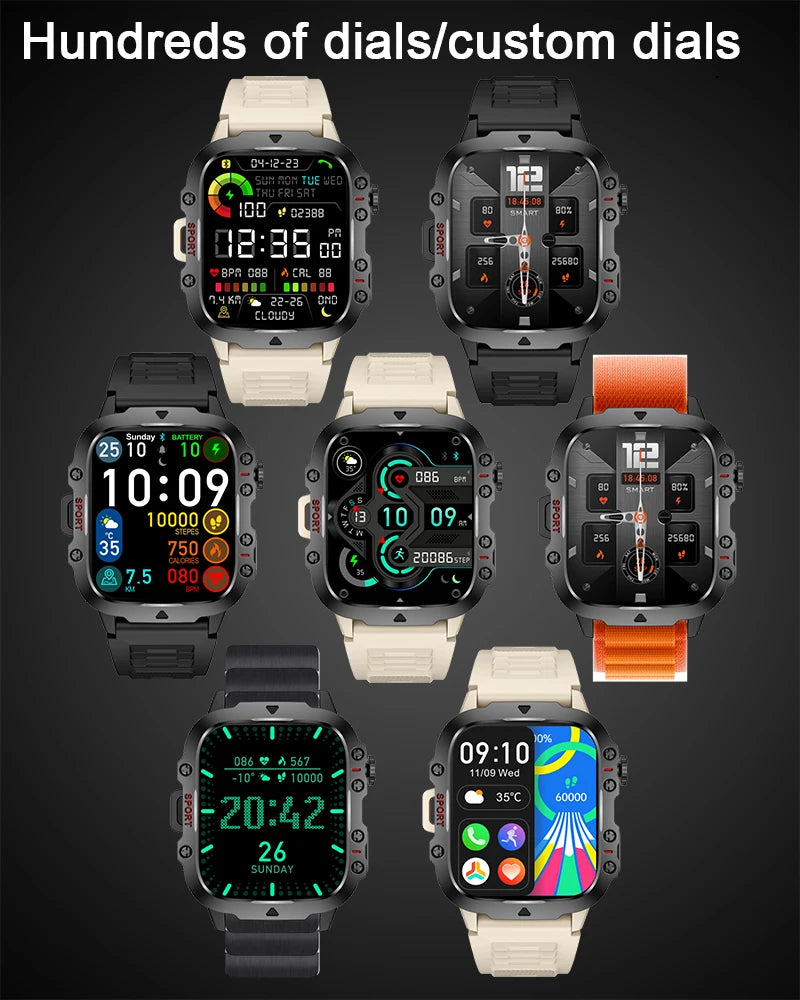 2025 New For Men Military Smart Watch