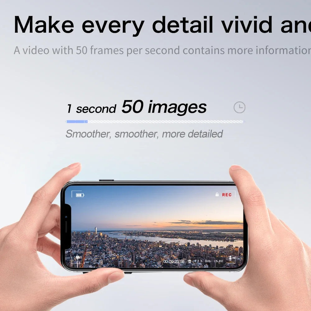 Drone Professional 3-axis Gimbal Stabilizer Camera with 5G WiFi GPS And 8K RC Equipped Screen Shared Multiple Displays on MP
