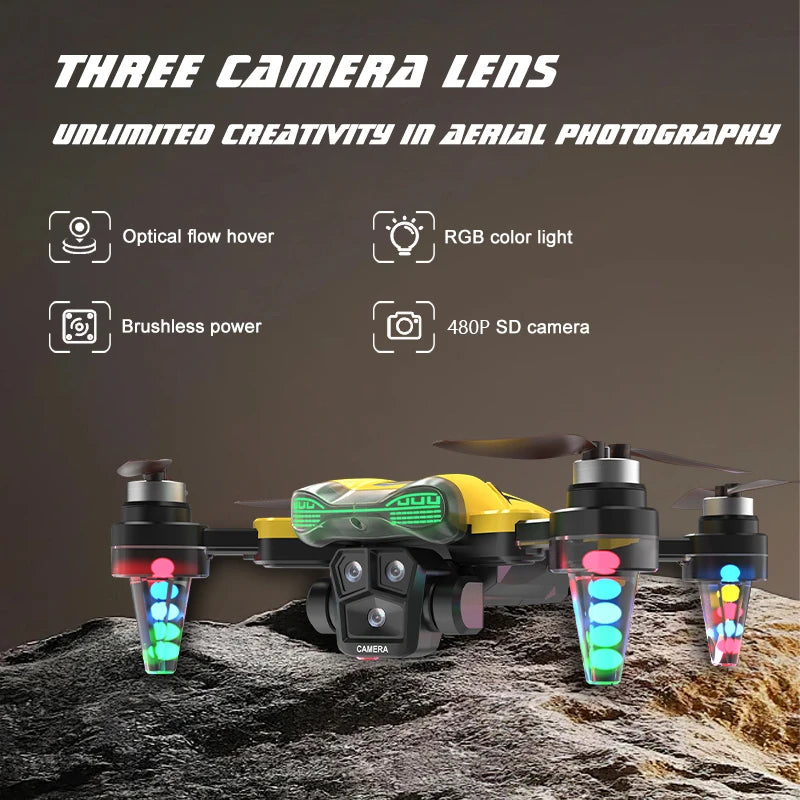 Global Drone GD85 Mini RC Drone, 2.4G 4CH 6 - Axis Gyro, Headless Mode, 360° Flip Remote Control Quadcopter, Ideal Gift for Kids