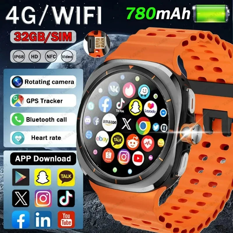 2025 New Sports Fitness Tracker Screen  Watch Multi-function W7 GPS Bluetooth Connection Healthy Accessories Altimeter Bip