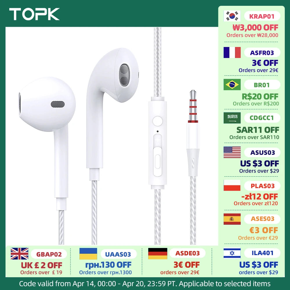 3.5mm Plug Original High Quality Headset Sport Headset