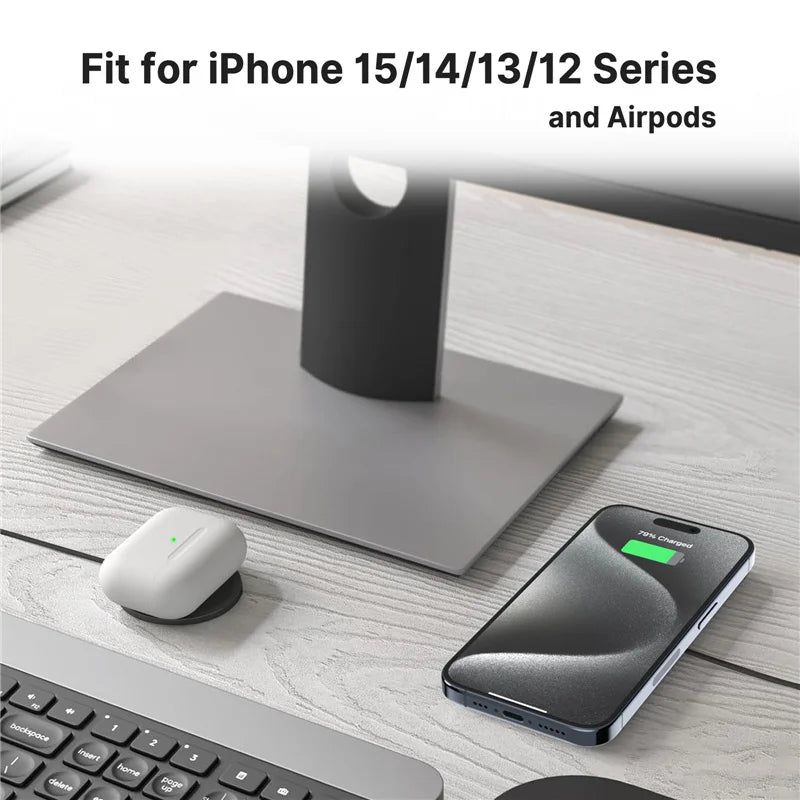 100W Magnetic Wireless Charger Pad USB