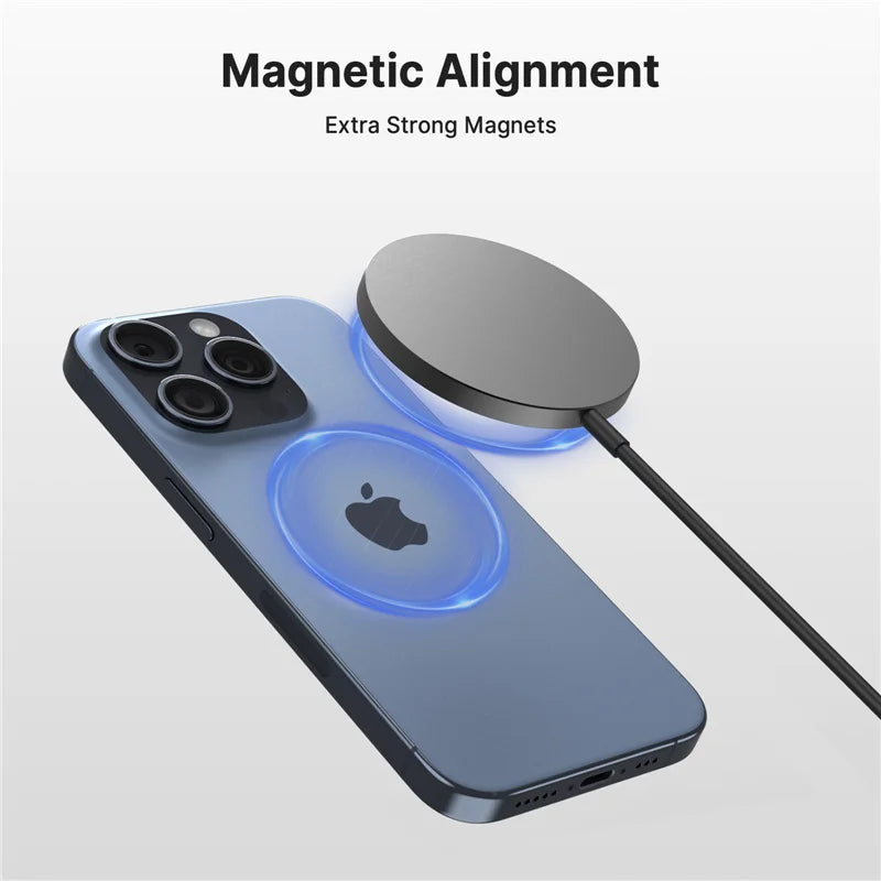 100W Magnetic Wireless Charger Pad USB